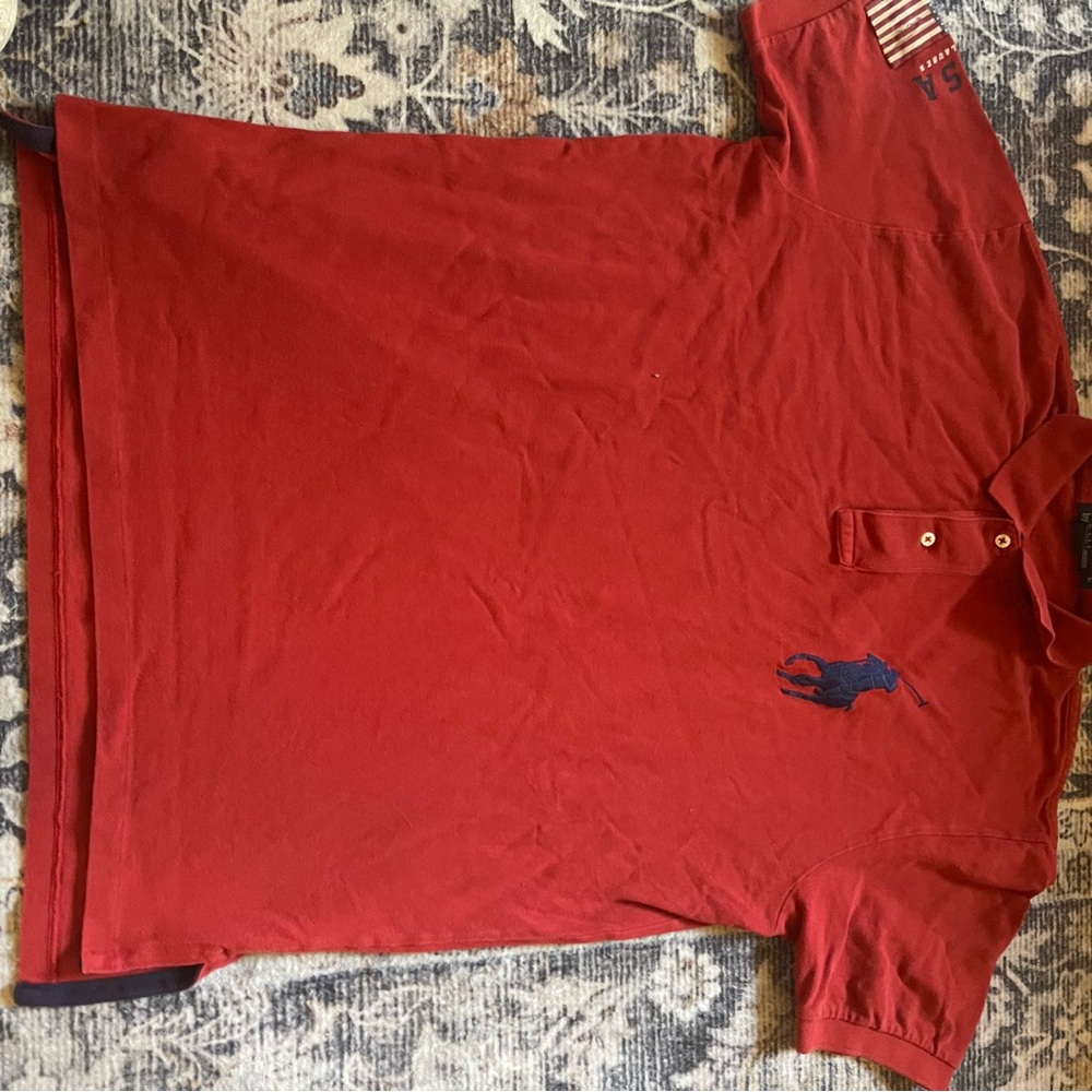 Polo by Ralph Lauren Red Classic Polo Shirt